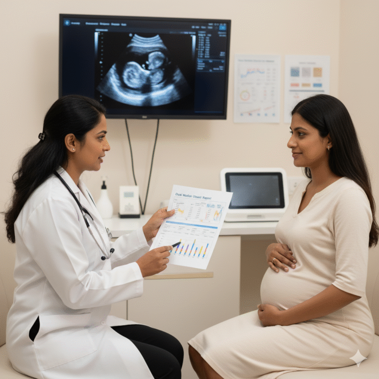 dual marker test in pregnancy