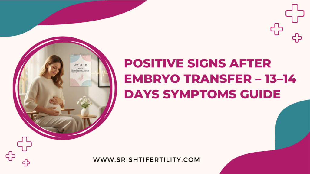 Positive Signs After Embryo Transfer – 13–14 Days Symptoms Guide